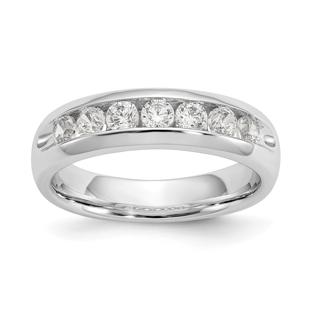 7-Stone Diamond Channel Bands