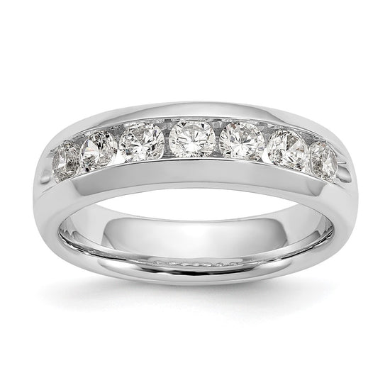 7-Stone Diamond Channel Bands