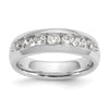 7-Stone Diamond Channel Bands