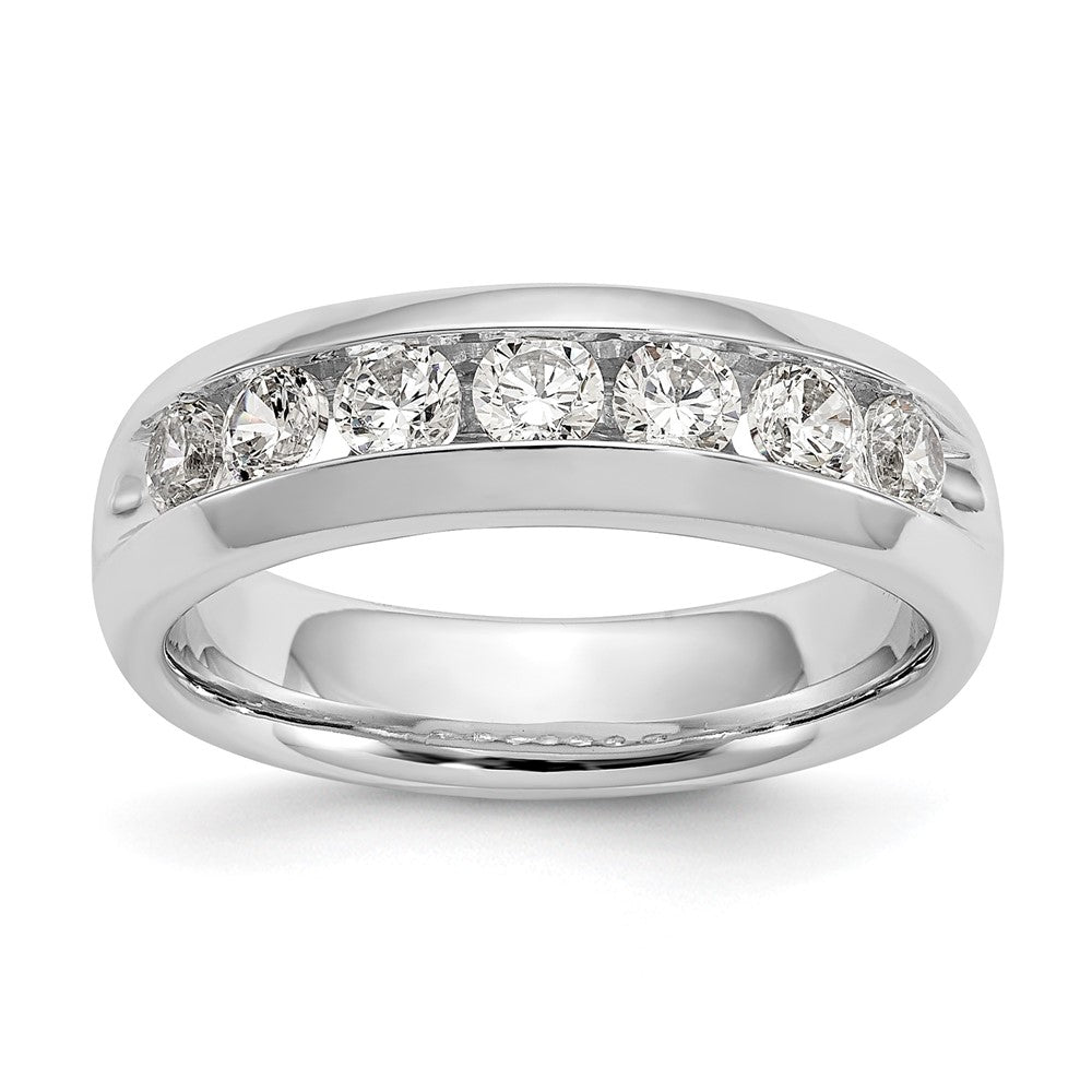 7-Stone Diamond Channel Bands