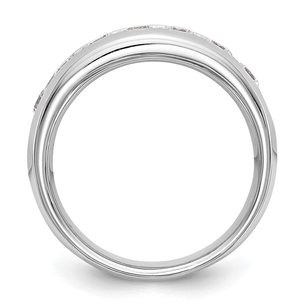 7-Stone Diamond Channel Bands