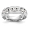 7-Stone Diamond Channel Bands