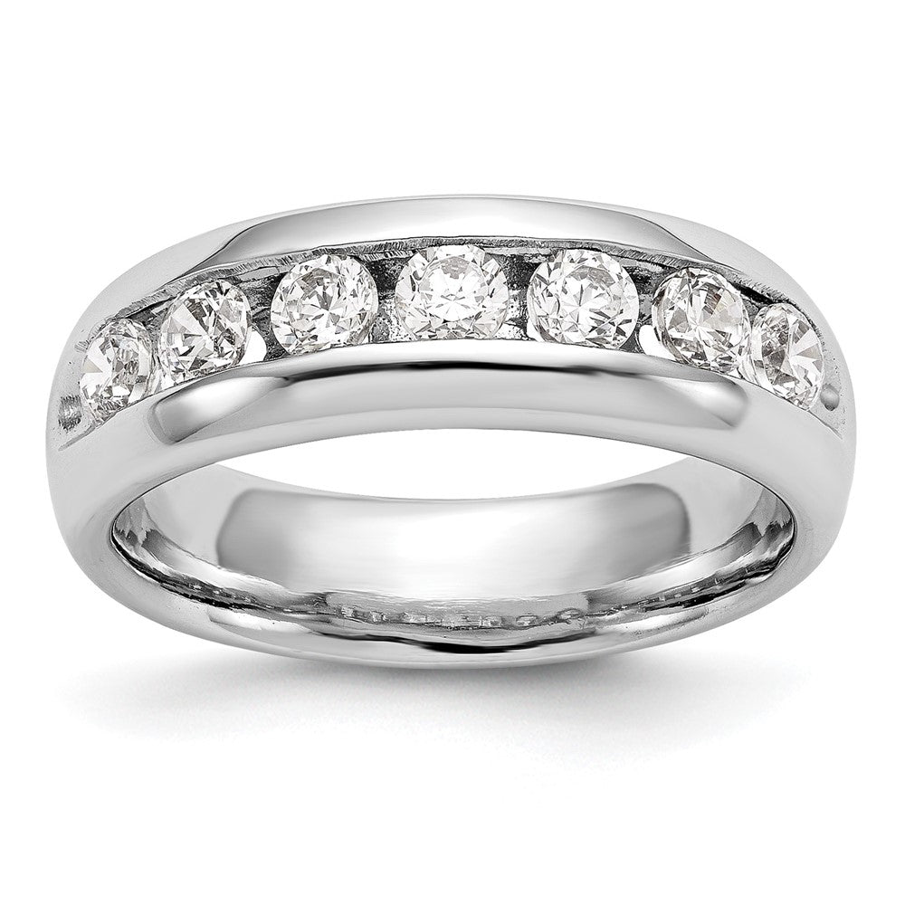 7-Stone Diamond Channel Bands