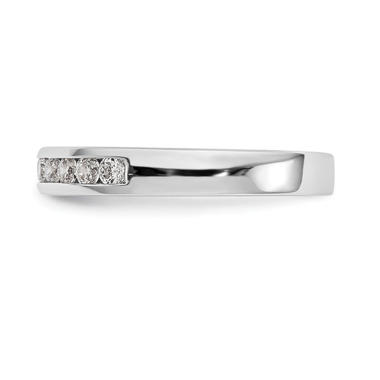 8-Stone Diamond Channel Bands