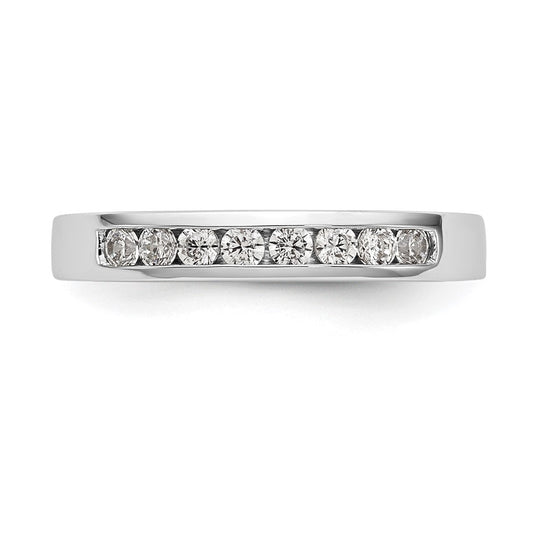8-Stone Diamond Channel Bands