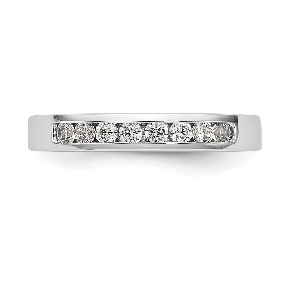 8-Stone Diamond Channel Bands