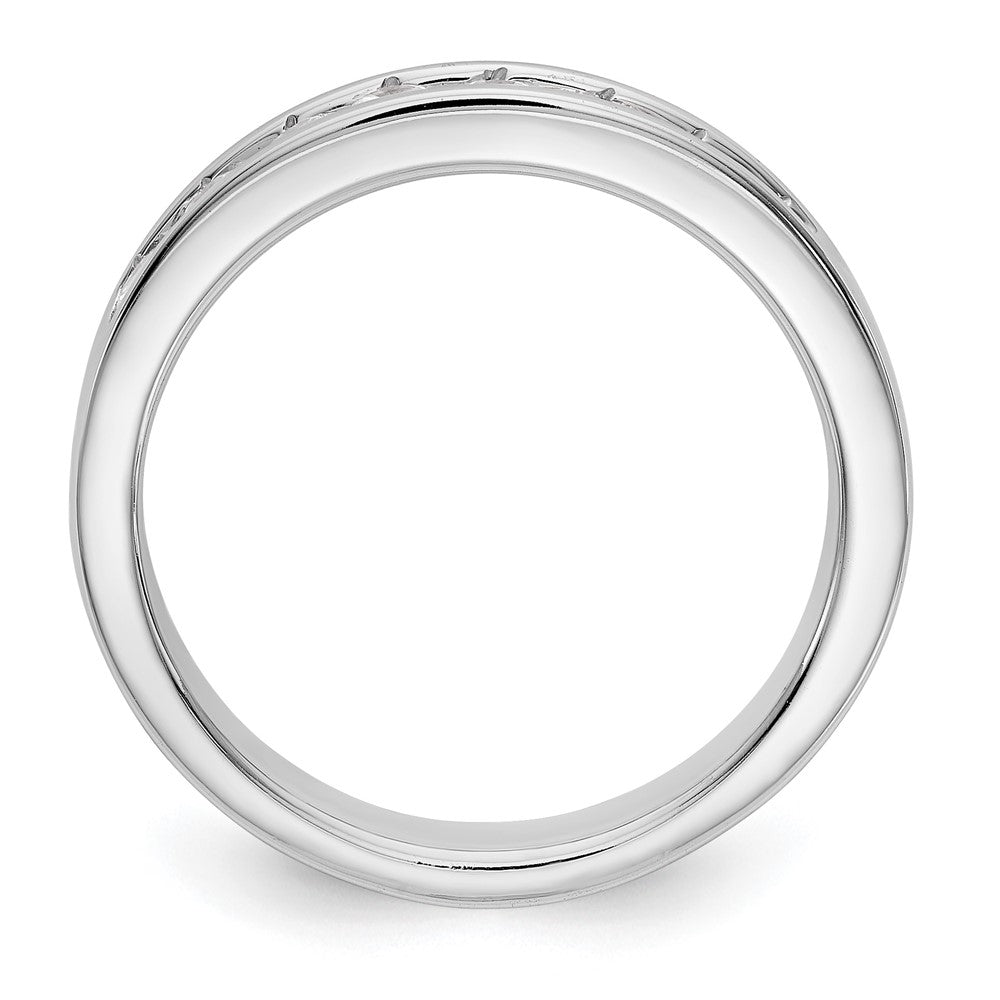 8-Stone Diamond Channel Bands