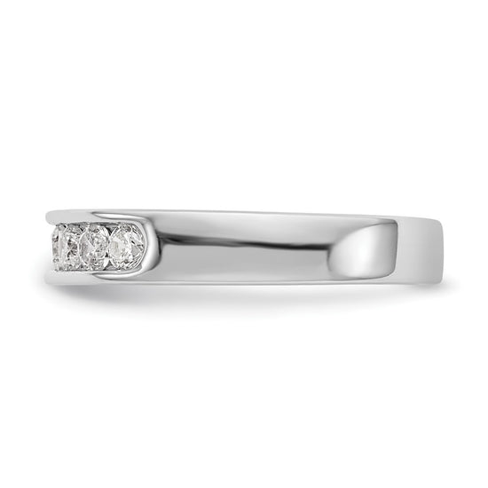 8-Stone Diamond Channel Bands