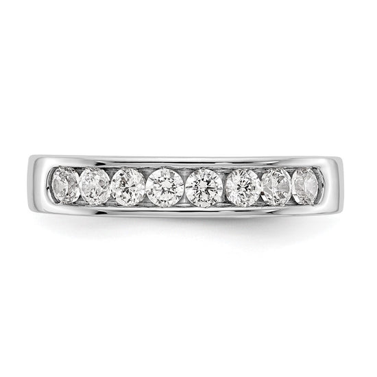 8-Stone Diamond Channel Bands