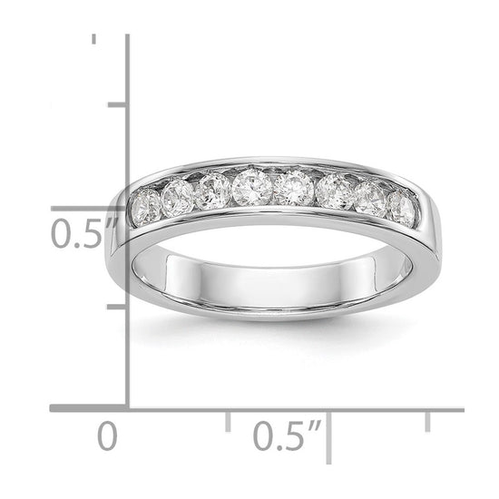 8-Stone Diamond Channel Bands