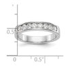 8-Stone Diamond Channel Bands