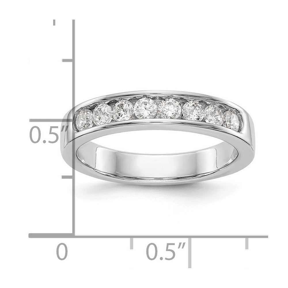 8-Stone Diamond Channel Bands