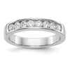 8-Stone Diamond Channel Bands