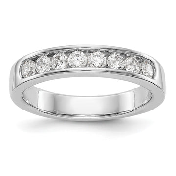 8-Stone Diamond Channel Bands