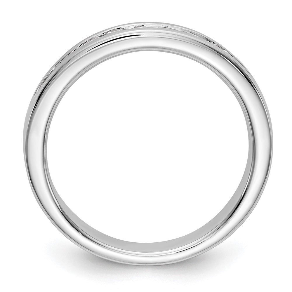 9-Stone Diamond Channel Bands