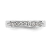 9-Stone Diamond Channel Bands