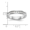 9-Stone Diamond Channel Bands