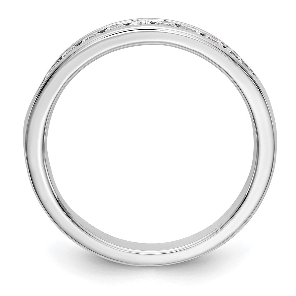 9-Stone Diamond Channel Bands