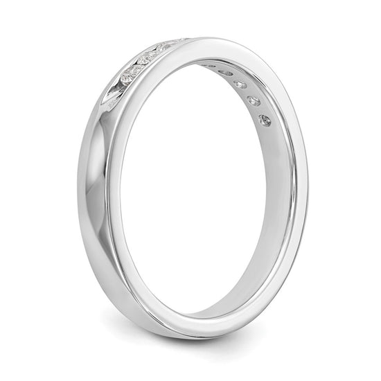 9-Stone Diamond Channel Bands