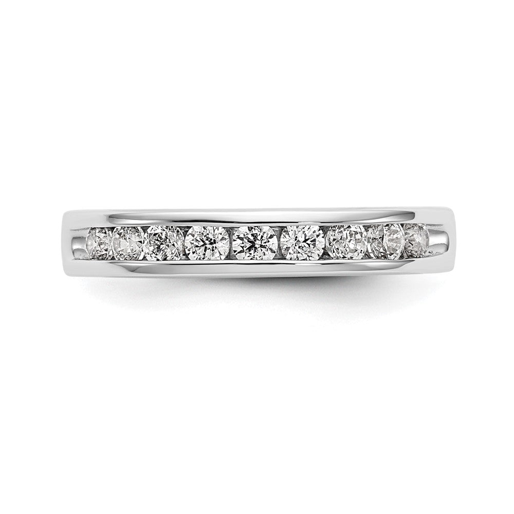 9-Stone Diamond Channel Bands