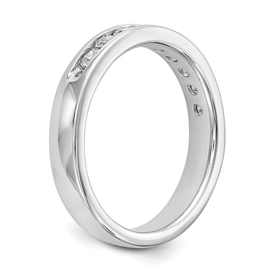 9-Stone Diamond Channel Bands