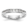 9-Stone Diamond Channel Bands
