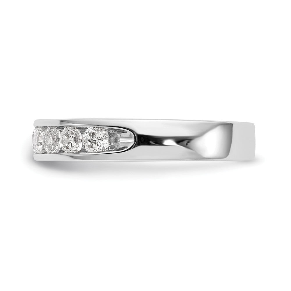 9-Stone Diamond Channel Bands
