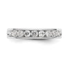 9-Stone Diamond Channel Bands