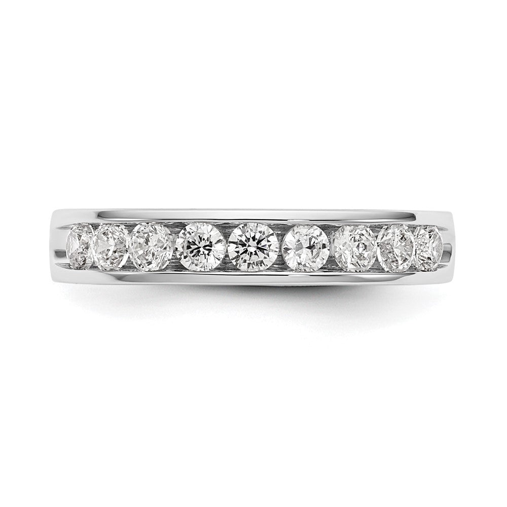 9-Stone Diamond Channel Bands