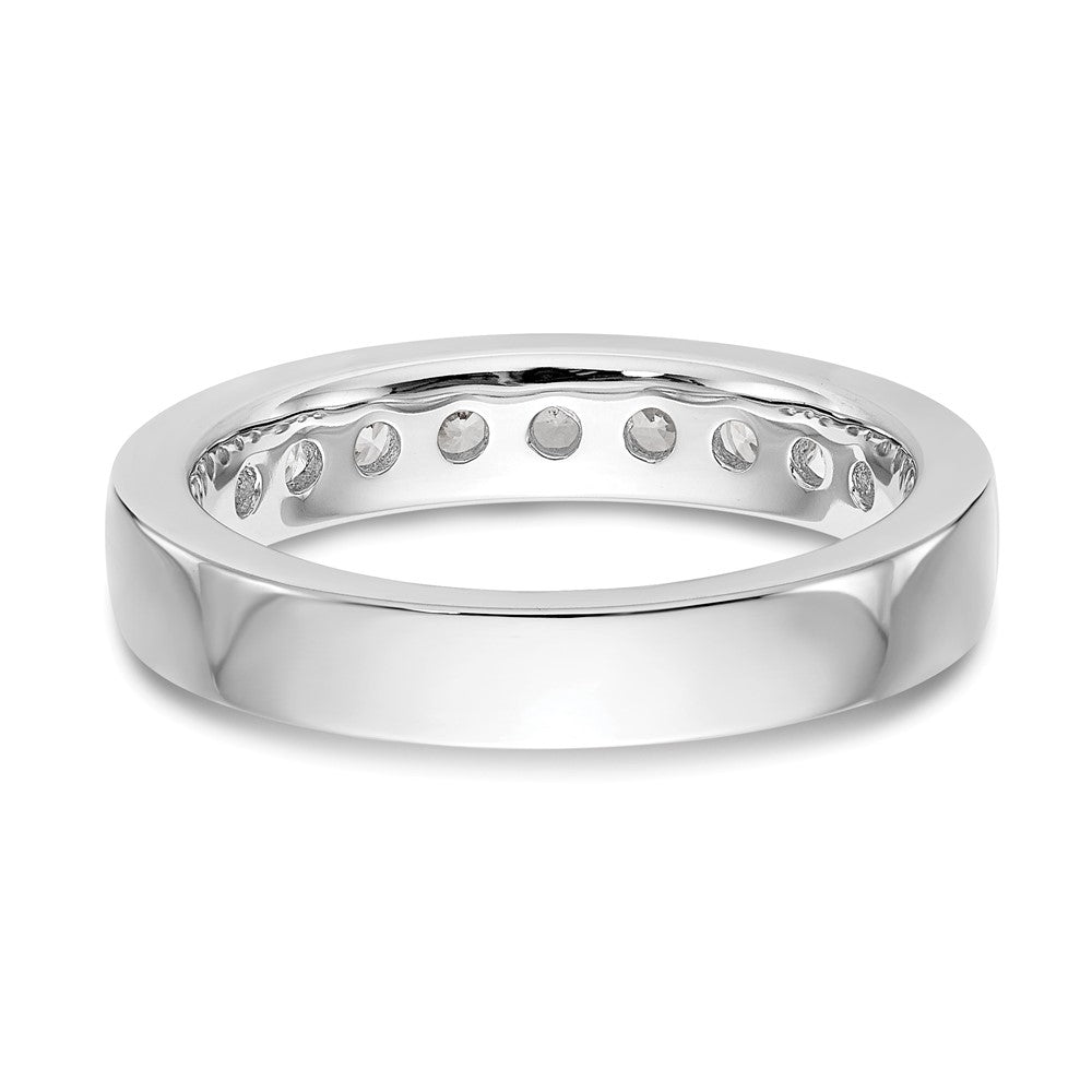 9-Stone Diamond Channel Bands