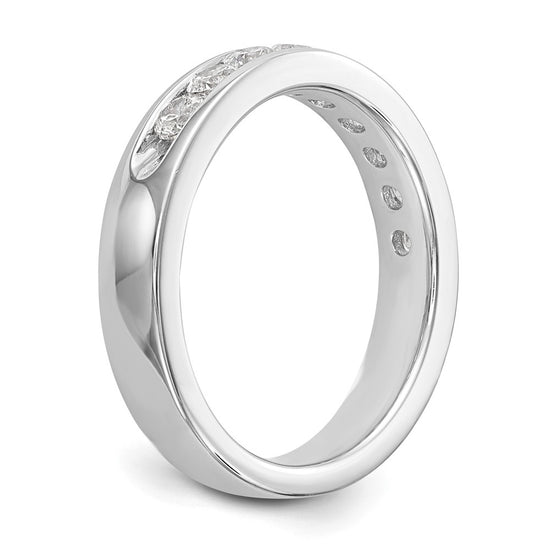 9-Stone Diamond Channel Bands