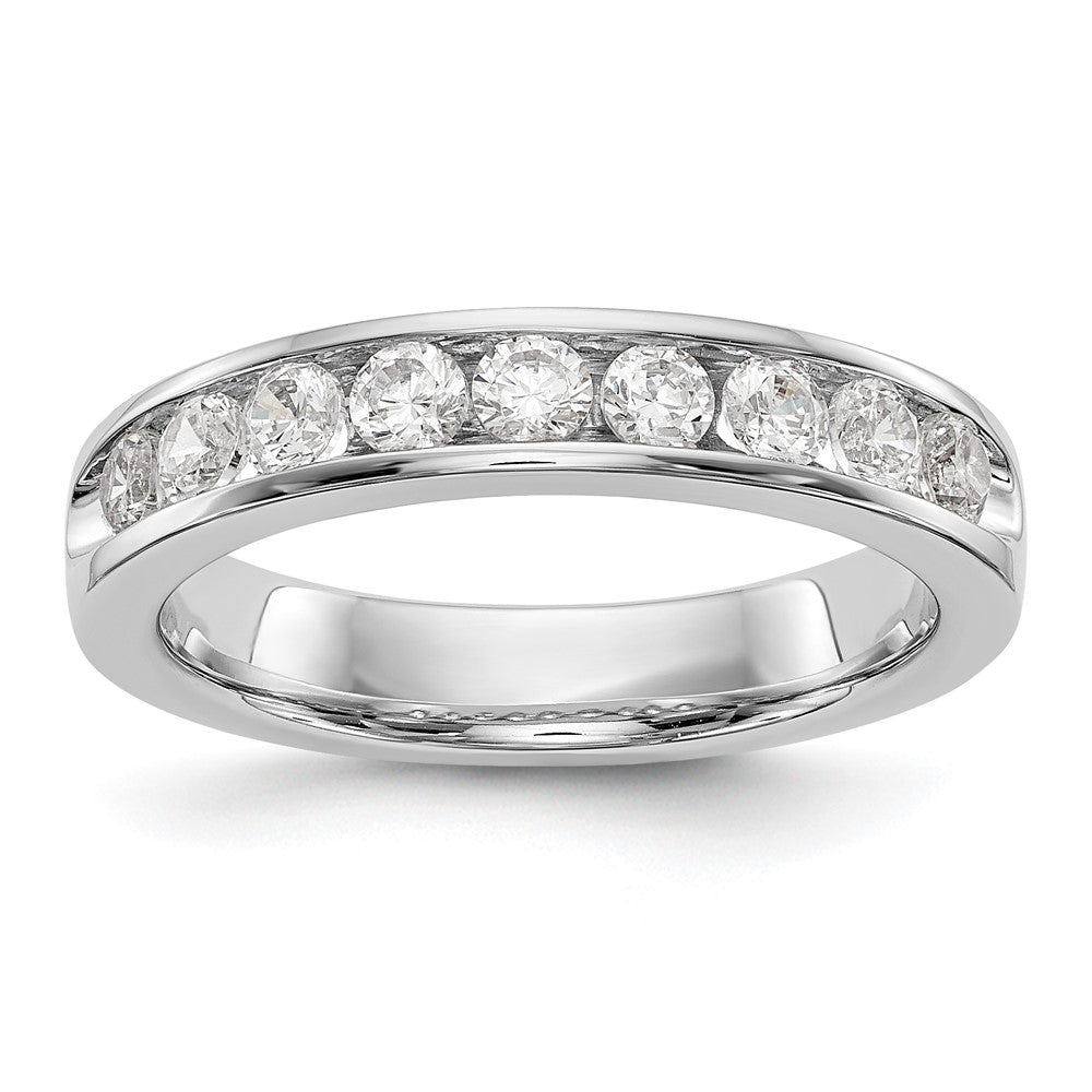 9-Stone Diamond Channel Bands