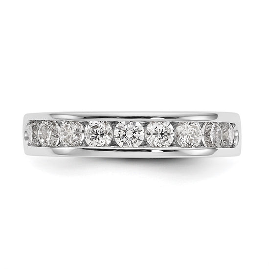 9-Stone Diamond Channel Bands
