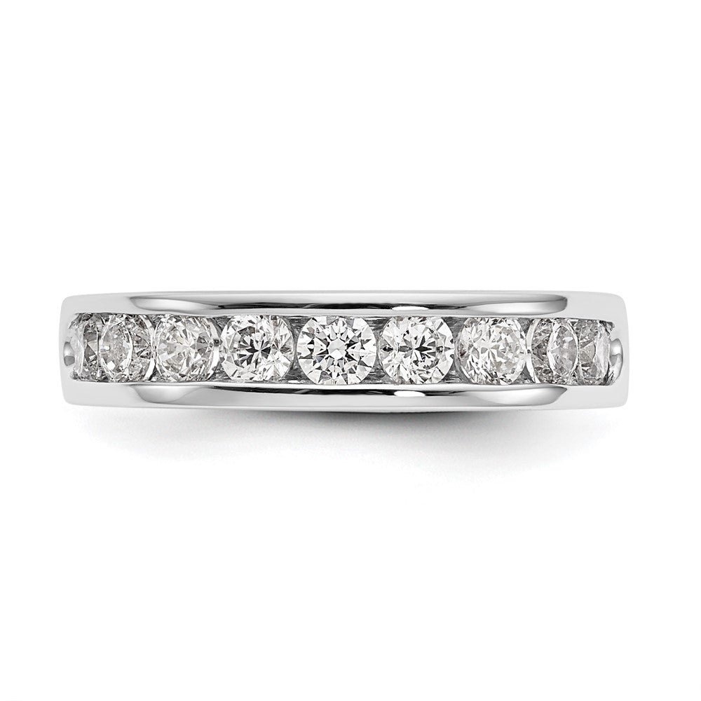 9-Stone Diamond Channel Bands