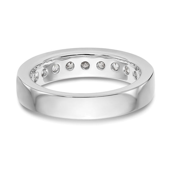 9-Stone Diamond Channel Bands