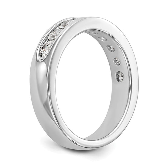 9-Stone Diamond Channel Bands