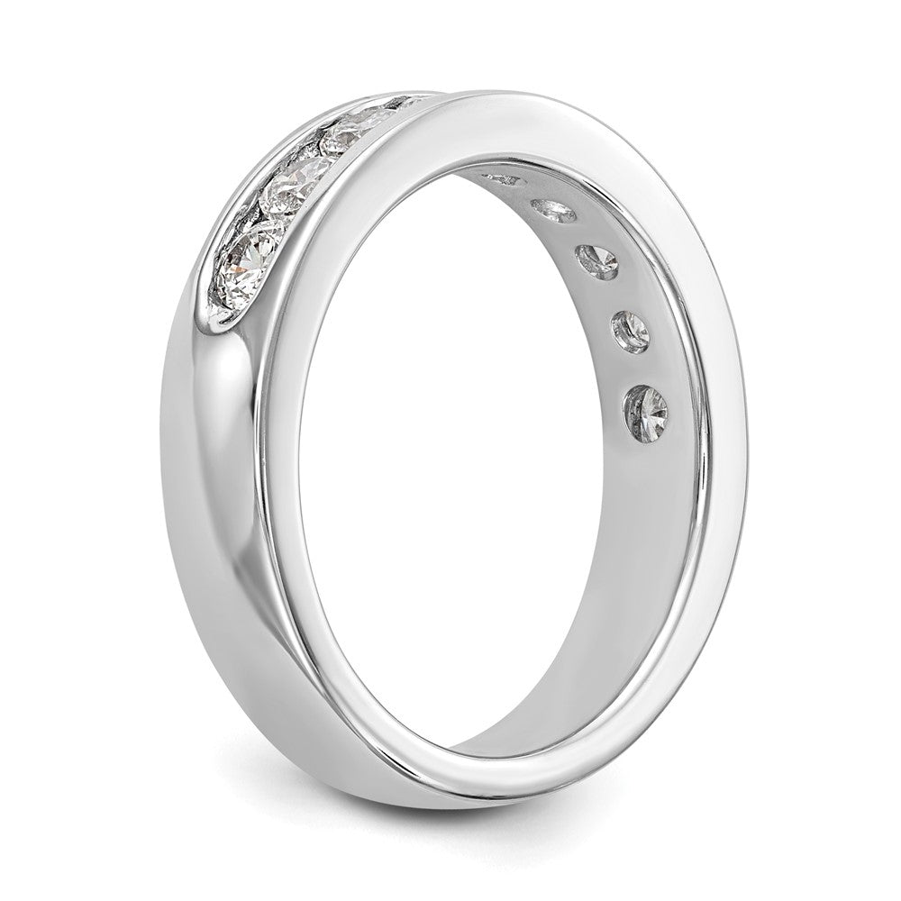 9-Stone Diamond Channel Bands