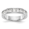 9-Stone Diamond Channel Bands