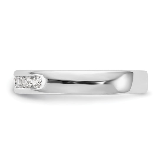 9-Stone Diamond Channel Bands