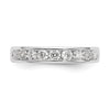 9-Stone Diamond Channel Bands