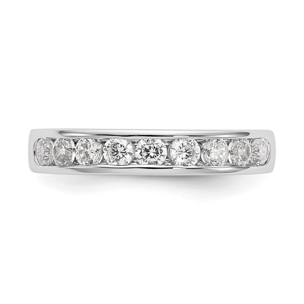 9-Stone Diamond Channel Bands