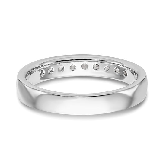 9-Stone Diamond Channel Bands
