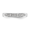 9-Stone Diamond Channel Bands