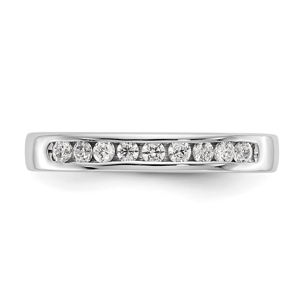9-Stone Diamond Channel Bands