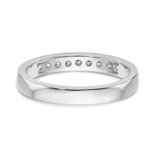 9-Stone Diamond Channel Bands