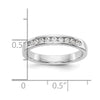 9-Stone Diamond Channel Bands