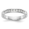 9-Stone Diamond Channel Bands