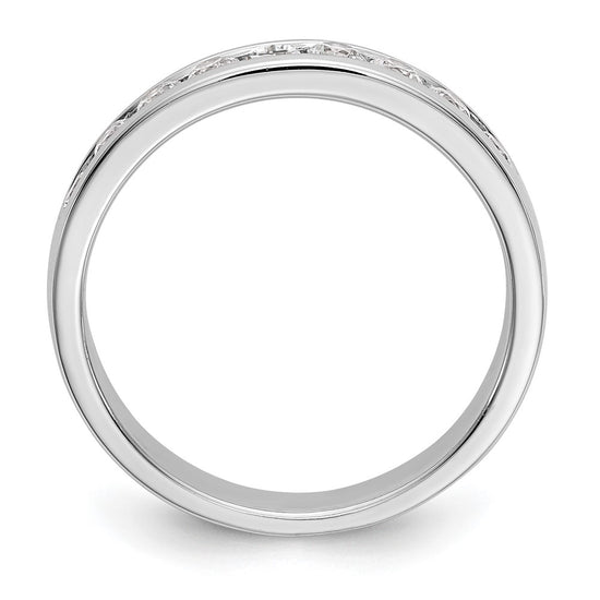 9-Stone Diamond Channel Bands