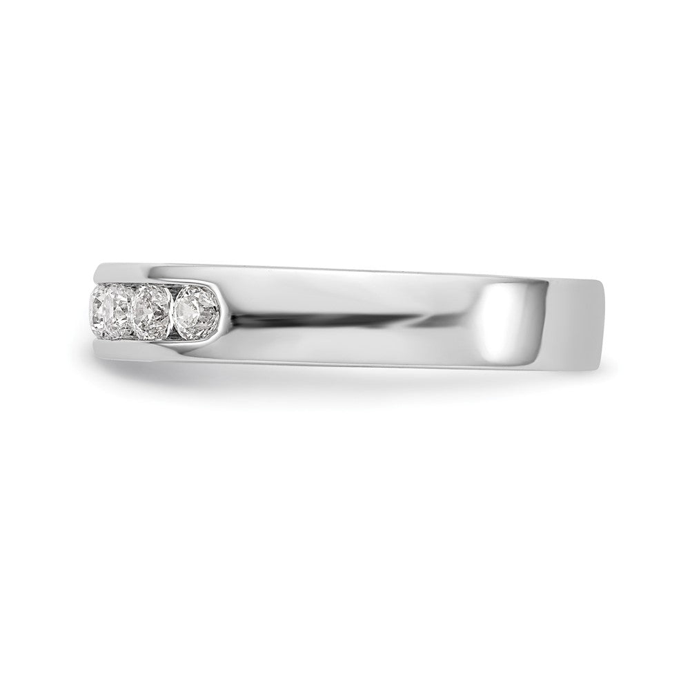 9-Stone Diamond Channel Bands
