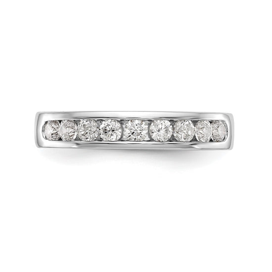 9-Stone Diamond Channel Bands
